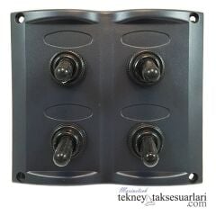 4'lü, İzoleli, Switch Panel Sigortalı