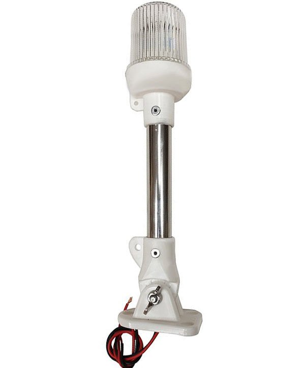 Beyaz Çakarlı Led Tepe Lambası