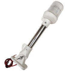 Beyaz Çakarlı Led Tepe Lambası