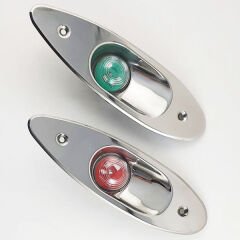 Burun Seyir Feneri iskele Sancak Takım 12V LED