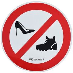 Çıkartma Ayakkabı ile Girilmez