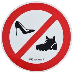 Çıkartma Ayakkabı ile Girilmez