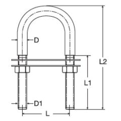 Paslanmaz U - Mapa Çeşitleri 316 Kalite