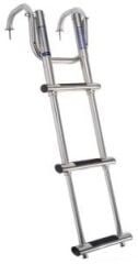 Kompakt, teleskopik, tutamaklı merdiven