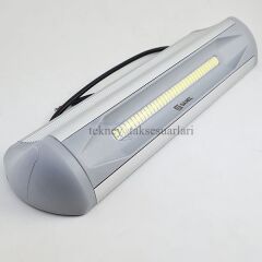 LED Projektör 30cm 12/24V GRİ Sanel