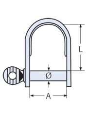 Paslanmaz Yassı Saç Zincir Kilidi Çeşitleri