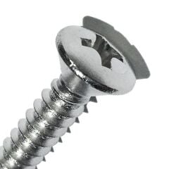 4,8 mm Yıldız Mercimek Baş (YMB) Saç Vidası DIN7983