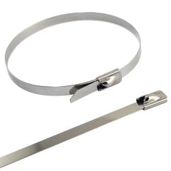 Paslanmaz Kablo Bağı, Kablo Kelepçesi Çeşitleri, 10'lu Paket