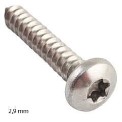 2,9mm Paslanmaz Torx SB Saç Vidası Çeşitleri