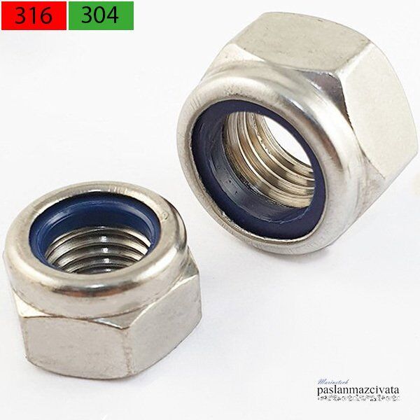 Paslanmaz Fiberli Somun Çeşitleri DIN985