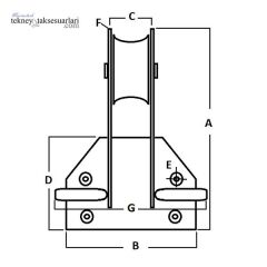 140x70, Burun Makarası, Baş Makara