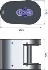 Quick Prince Ptr 150W 12V Baş Makarasız Dikey Irgat