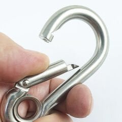 GÖZLÜ KARABİNA  316 KALİTE,ÇEŞİTLERİ