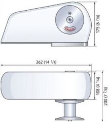 Heron G Genel amaçlı vinç 500W 12V