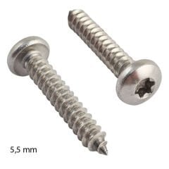 6,3mm Paslanmaz Torx SB Saç Vidası Çeşitleri