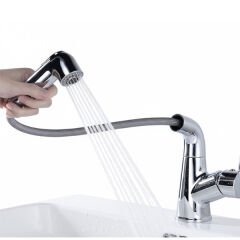 Spiralli Tekne Lavabo Musluğu