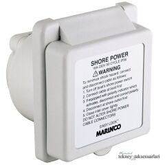 16 Amp. Marinco Plastik Güverte Prizi