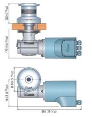 Tumbler Capstan 1500W 12V