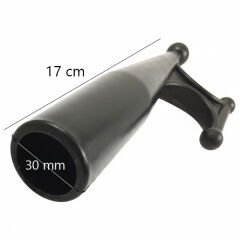 KAKIÇ UCU Ø30mm SİYAH