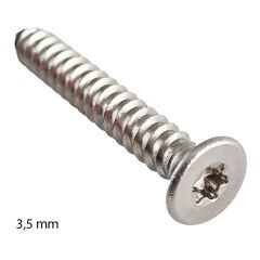 3,5mm Paslanmaz Torx HB Saç Vidası Çeşitleri