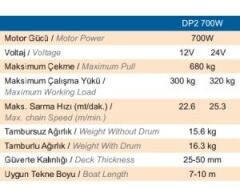 Prince DP2 700W 8mm 12V