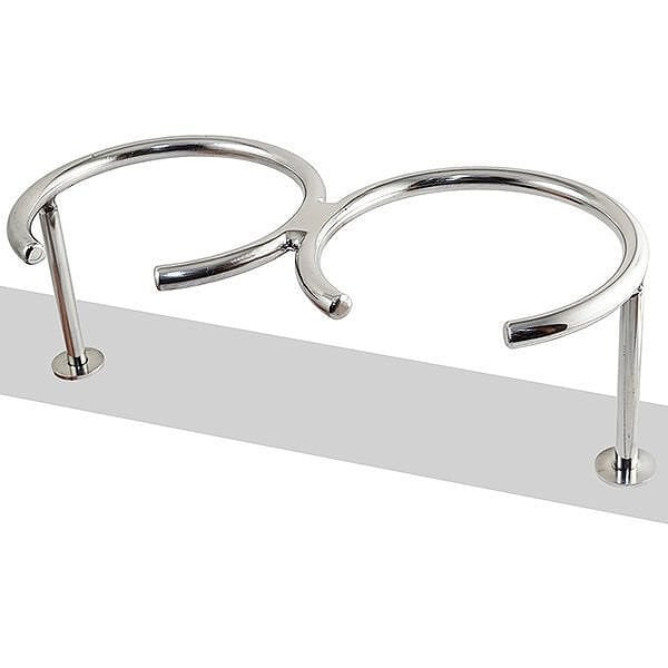 Paslanmaz İkili Bardak Tutucu, Bardaklık