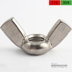 Paslanmaz Kelebek Somun Çeşitleri DIN315