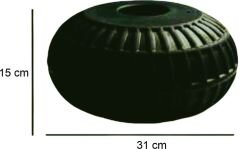 Majoni iskele köşe tekerleği