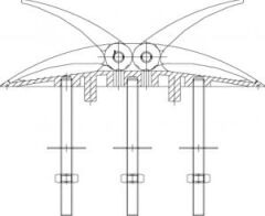 Paslanmaz Katlanır Baba, 280x44mm