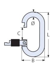Karabina Somun Kilit - Dışa Açılır Çeşitleri