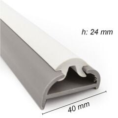 Plastik Kasa Küpşete Fitili 40x24cm