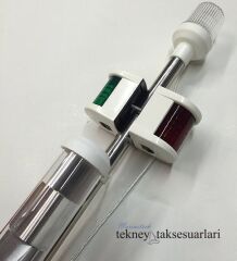 REFLEKTÖRLÜ KOMBİNE BAYRAK DİREĞİ    (LEDLİ HAREKETLİ AYAK)