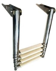 Paslanmaz Teleskopik Merdiven, 3, 4, 5 Basamak Çeşitleri