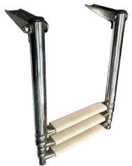 Paslanmaz Teleskopik Merdiven, 3, 4, 5 Basamak Çeşitleri