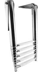 Paslanmaz Teleskopik Merdiven, 3, 4, 5 Basamak Çeşitleri