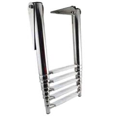 Paslanmaz Teleskopik Merdiven, 3, 4, 5 Basamak Çeşitleri