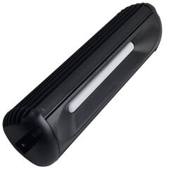 LED Projektör 20cm 12/24V SİYAH Sanel