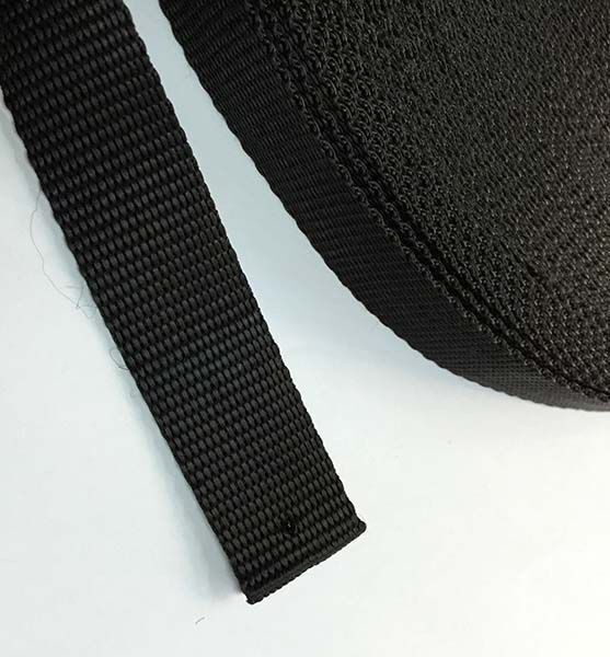 50mm Siyah Şerit Halat / Kayış Halat