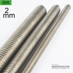 M2 Paslanmaz Gijon, Saplama DIN976