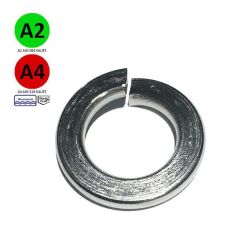 Paslanmaz Yaylı Pul, Rondela Çeşitleri DIN 127