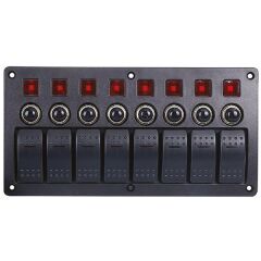 Işıklı Piyano Düğme Çeşitleri, Switch Panel Sigortalı