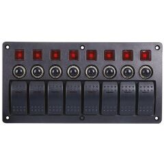 Işıklı Piyano Düğme Çeşitleri, Switch Panel Sigortalı