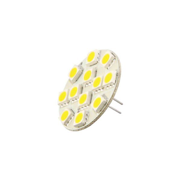 12 Led'li G4 Ampul Dik Gün Işığı 12-24 V