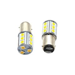 18 Led'li Ampul Beyaz Çapraz Tırnak 12 V
