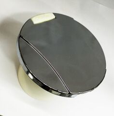 Duş Yuvası - Düz Kapaklı, Krome Kapaklı Gömme Tip Tekne Duş Kutusu