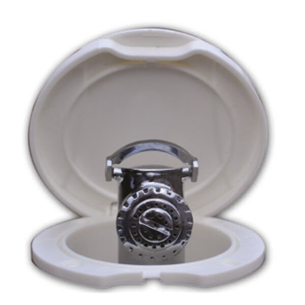 Duş Yuvası - Düz Kapaklı, Beyaz Gömme Tip Tekne Duş Kutusu