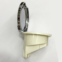 Duş Yuvası - Yan Montaj, Krome Kapaklı Tekne Duş Kutusu