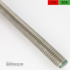 M6 Paslanmaz Gijon, Saplama DIN976