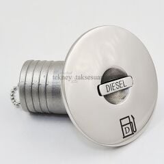 Paslanmaz 38mm (1 1/2) 30' Eğik, Diesel Mazot Dolum Ağzı, Diesel