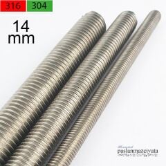 M14 Paslanmaz Gijon, Saplama DIN976